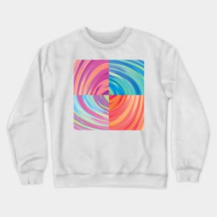 Bright Cubed Ripple Crewneck Sweatshirt